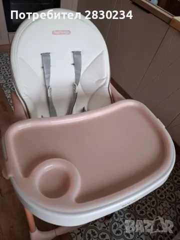 Peg Perego Детско Столче за хранене-шезлонг Prima Pappa Follow Me, снимка 12 - Столчета за хранене - 50431073