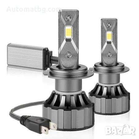 Комплект LED крушки Automat, H7, 120w, CANBUS