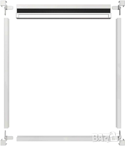 Алуминиева щора срещу насекоми POWERFIX Profi, снимка 6 - Други стоки за дома - 52074419