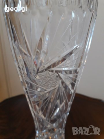 Кристална ваза, снимка 2 - Вази - 31696588