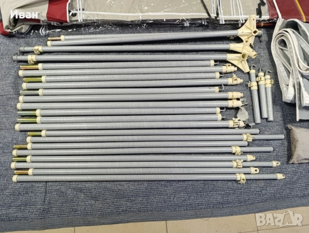 ЧЕТИРИСЕЗОНЕН ФОРСЕЛТ ЗА КАРАВАНА ISABELLA VENTURA ATLANTIC. РАЗМЕР 975СМ (961-985)СМ ЗЕМЯ-ЗЕМЯ, снимка 16 - Палатки - 52776616