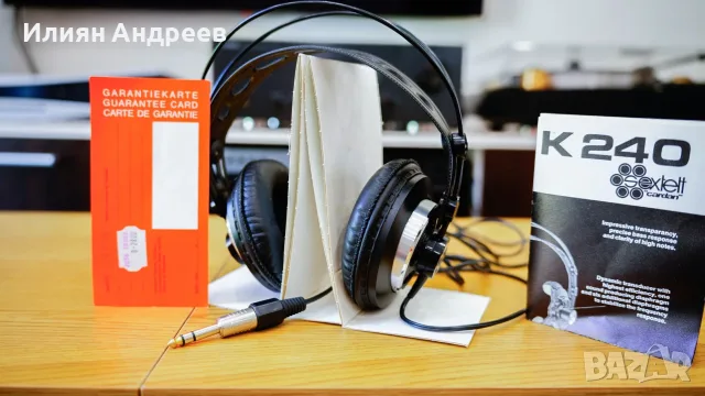 Винтидж стерео слушалки AKG k240 Studio 600ohm