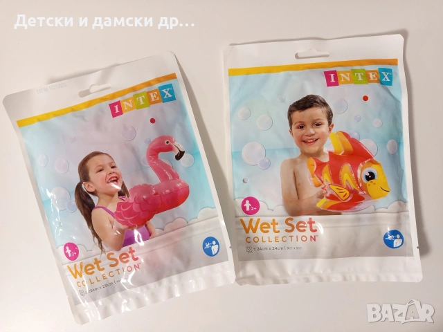 Надуваемо Фламинго и рибка 