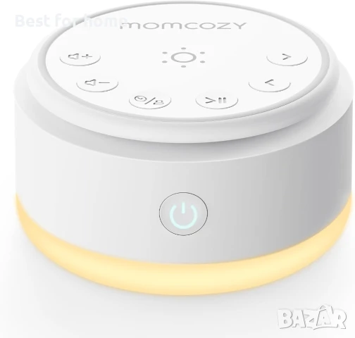 Momcozy Звукова машина бял шум за бебе - 20 успокояващи звука 