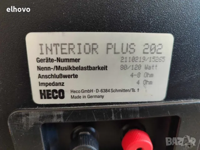 Тонколони Heco Interior Plus 202, снимка 7 - Тонколони - 48099856