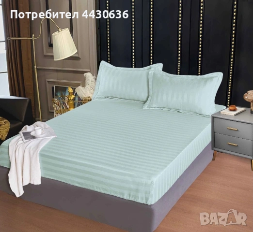 ПАМУЧЕН САТЕН – ТОП ЦЕНА , снимка 4 - Спално бельо - 53314976