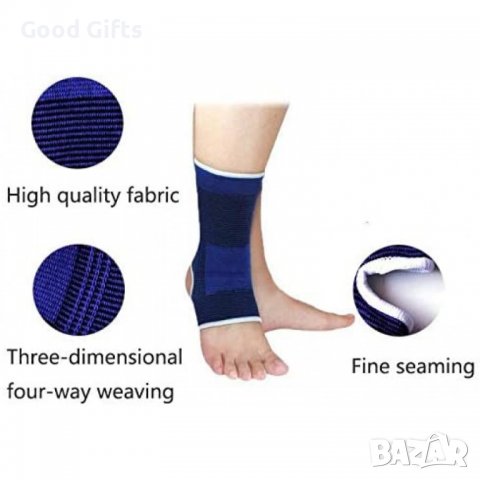 2 броя Стягащи еластични наглезенки, снимка 3 - Ортези и протези - 39673182