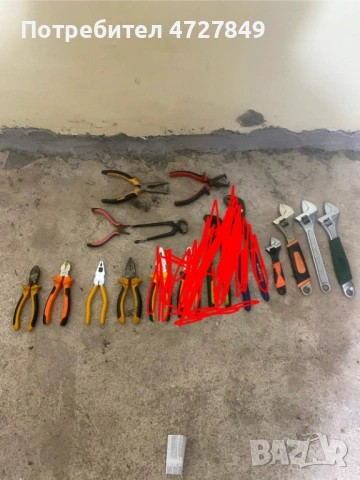 Спешно! Комплект клещи и раздвижни ключове – 10 части – Пълен комплект