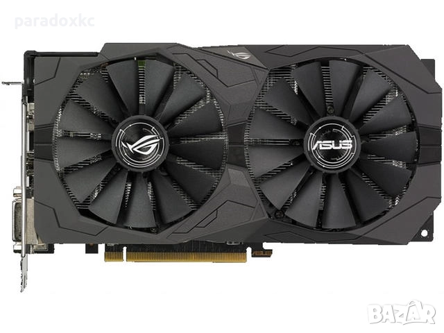 Геймърски видеокарти ASUS RX570 4GB – ROG STRIX & EX - отлично състояние