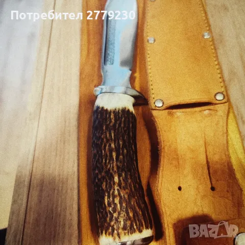 Ловен масивен нож ръчна изработка Нов!, снимка 17 - Ножове - 49966935