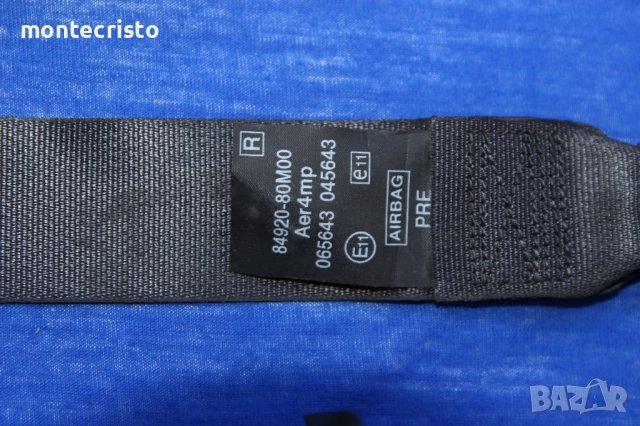 Предни колани Suzuki Splash (2008-2014г.) преден колан ляв десен 8494080M10 / 8492080M00, снимка 5 - Части - 38323387