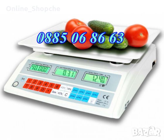 Японски кантар до 40 кг с тава, професионална електронна везна до 40 кг, снимка 2 - Везни - 30737074