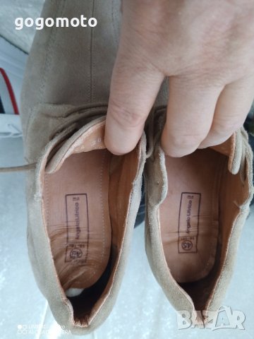 мъжки ежедневни спортни обувки от естествена кожа - велур 44 - 45, снимка 9 - Ежедневни обувки - 44451058