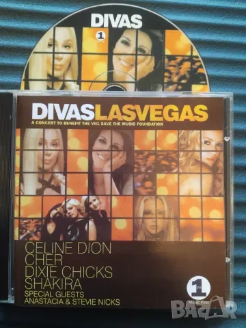 Divas Las Vegas - Celine Dion, Cher, Shakira - матричен диск музика