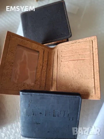 Мъжки портфейли от корк, снимка 8 - Портфейли, портмонета - 49368548