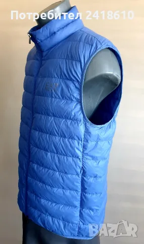 Emporio Armani EA7 Down Vest Mens Size L / XL НОВО!  ОРИГИНАЛ Мъжки Пухен Елек!, снимка 8 - Якета - 55741534