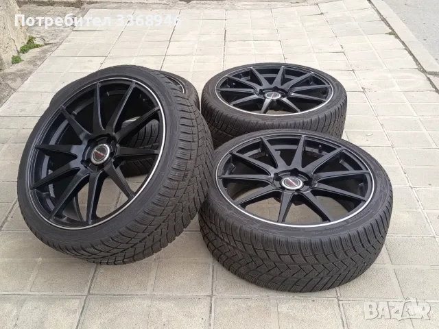 Джанти BORBET GTX 20" 5x112 със зимни гуми 255/35/20 Мерцедес Ауди Фолксваген БМВ , снимка 8 - Гуми и джанти - 56238007