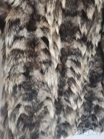 Палто с естествен косъм от аржентинска лисица , снимка 5 - Палта, манта - 50833218