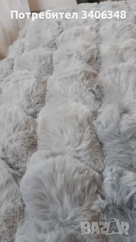 2 броя пухкави покривала  за диван. , снимка 2 - Покривки за легло - 47798606