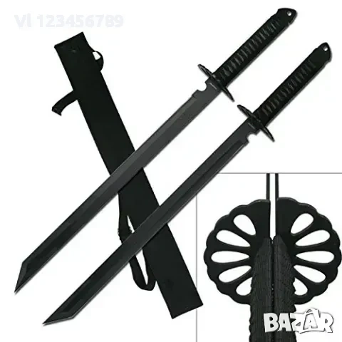 Комплект от 2 Катани Ninja Samurai 26" меч, сабя 