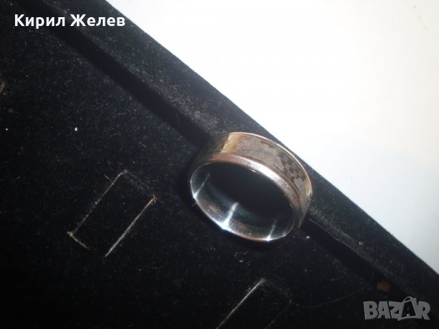 СТИЛНА ХАЛКА - ПРЪСТЕН от БЛАГОРОДНА СТОМАНА 16728, снимка 9 - Пръстени - 30553969