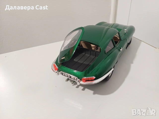 1/18 Jaguar E 1961 Bburago Italy , снимка 10 - Колекции - 54177124
