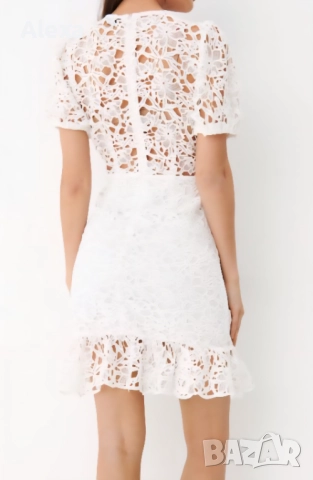 Рокля с плетена дантела марка Mohito размер 40 нова, снимка 5 - Рокли - 51896818