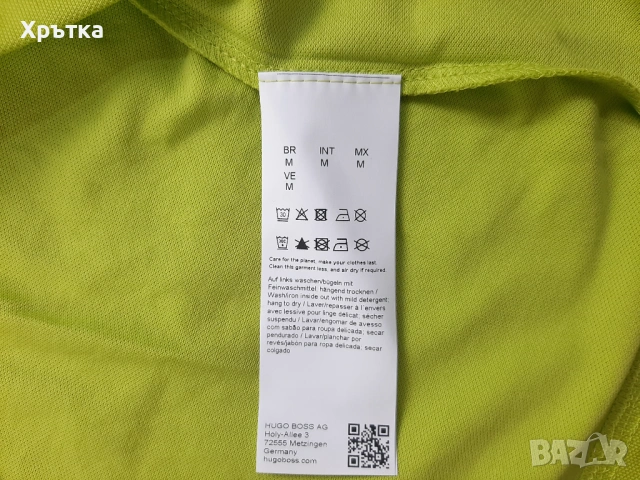 Hugo Boss Paule - Оригинална мъжка тениска с яка, снимка 8 - Тениски - 54151440