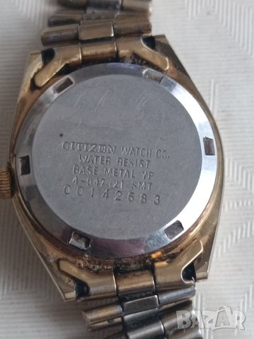 Часовник Citizen automatic 21 jewels позлата, снимка 5 - Дамски - 42682240
