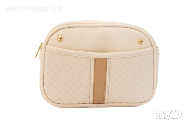 Ежедневна дамска чанта AMORE Elisa - Cream