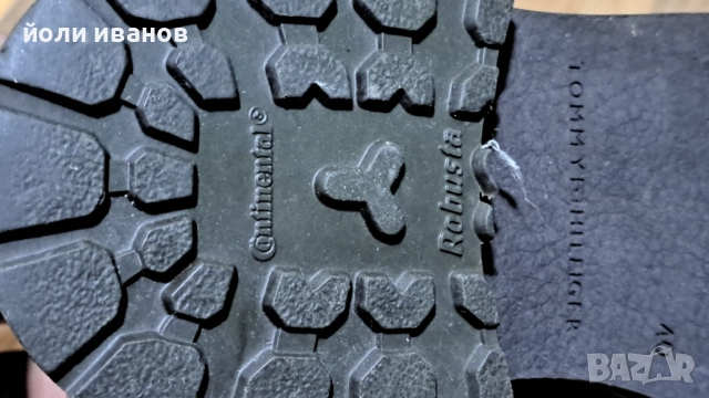 TOMMY HILFIGER-кожени зимни обувки 40 номер, снимка 5 - Ежедневни обувки - 52295285