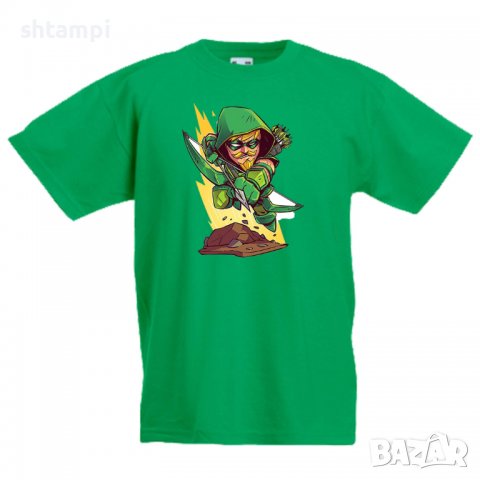 Детска тениска DC Green Arrow Star Wars,Игра,Изненада,Подарък,, снимка 4 - Детски Блузи и туники - 36657891