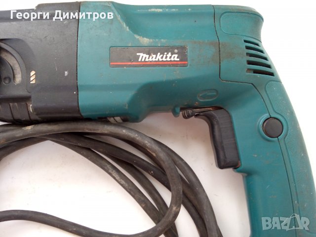 перфоратор MAKITA HR2020 - 710W - две функции, оригинал японски 2002г., снимка 6 - Перфоратори - 34666574