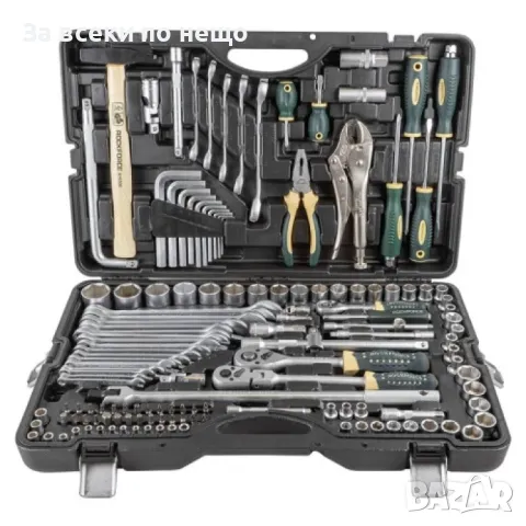 Гедоре 142 части 1/2'' и 1/4'' RockForce, снимка 2 - Гедорета - 50344718