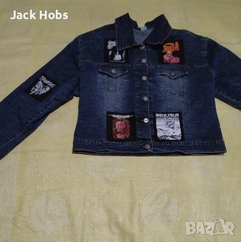 Дет метъл мъжко яке, снимка 2 - Якета - 54142842