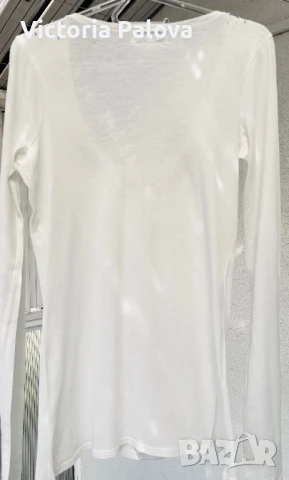 Модна къща KATHY HEYNDELS PRÊT-À-PORTER красива блуза, снимка 10 - Корсети, бюстиета, топове - 51234112