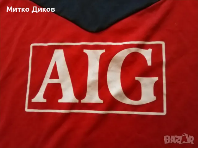 Манчестър юнайтед футболна тениска дълъг ръкав №17 Нани размер С, снимка 4 - Футбол - 47656219