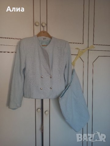 Красив светлосин, приятно мек костюм , снимка 7 - Други - 35228203