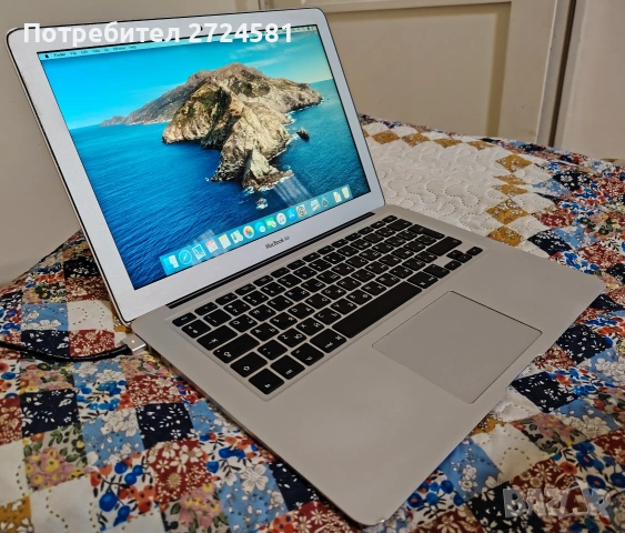 Най-ниската цена в bazar на Apple MacBook Air (Mid 2012) + оригинално зарядно