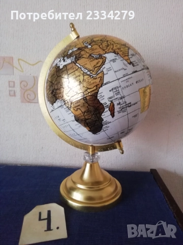 Стари геогеафски глобуси от различни държави и години. , снимка 10 - Антикварни и старинни предмети - 52003853