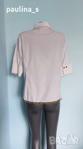 Два различни броя / Винтидж / Риза тип туника с бродерии и с цип , снимка 10 - Ризи - 50388574