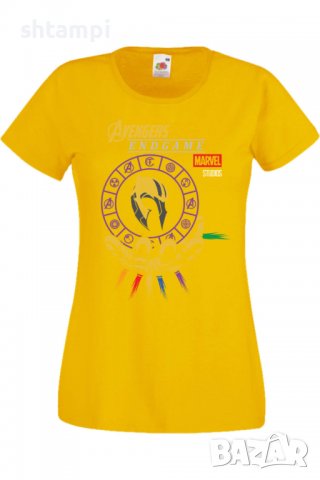 Дамска тениска Avengers End Game Thanos,Филм,Игра,superhero,Изненада,Подарък,Повод,, снимка 9 - Тениски - 37727289