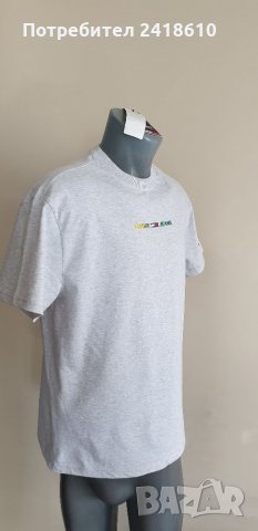 Tommy Hilfiger Silver Grey Multicolor  Mens Size S НОВО! ОРИГИНАЛ! Мъжка Тениска!, снимка 15 - Тениски - 35647815