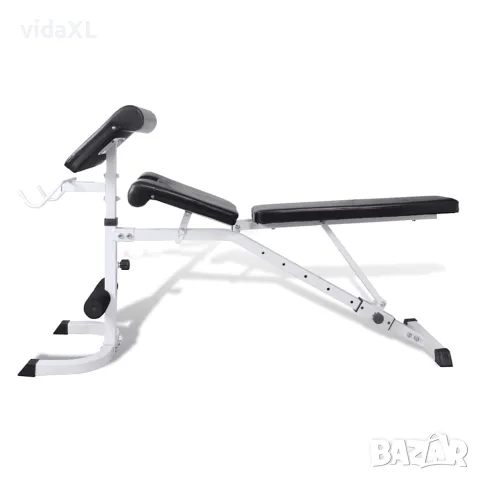 vidaXL Комбинирана лежанка за фитнес, снимка 4 - Фитнес уреди - 56148380