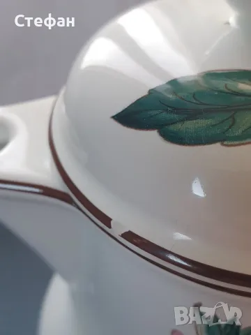 Порцеланова кана за кафе VB Botanica , снимка 4 - Антикварни и старинни предмети - 56531032