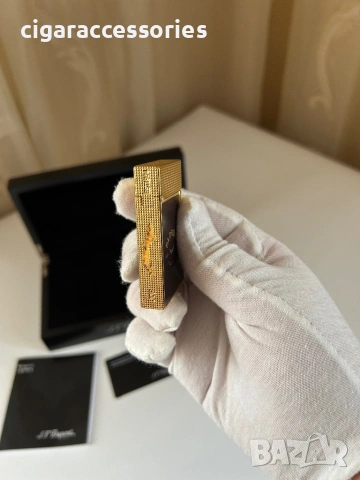 S.T. Dupont Ligne 2 Padron – запалка, 2 пламъка, пълен комплект, снимка 7 - Запалки - 54007256