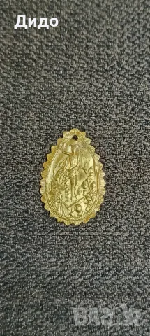 Златна кръщенка, снимка 2 - Колиета, медальони, синджири - 56493574