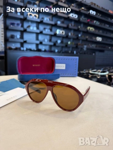 Gucci Слънчеви Очила С UV Защита Гучи - Различни Цветове Код SK1240, снимка 2 - Слънчеви и диоптрични очила - 54103753
