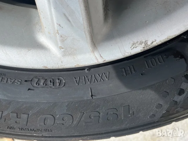 Комплект алуминиеви джанти с гуми, снимка 15 - Гуми и джанти - 56223245