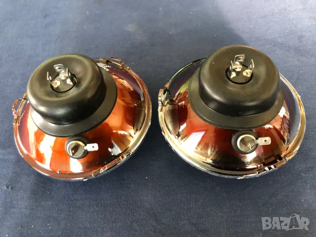 Фар вложка рефлектор Fiat 125P Lada 1500 1600 Лада ВАЗ H4 145мм 5 3/4'' инча, снимка 3 - Части - 49746316